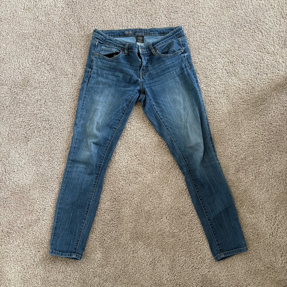 Mossimo Supply Co. Women's Skinny Jeans in Blue